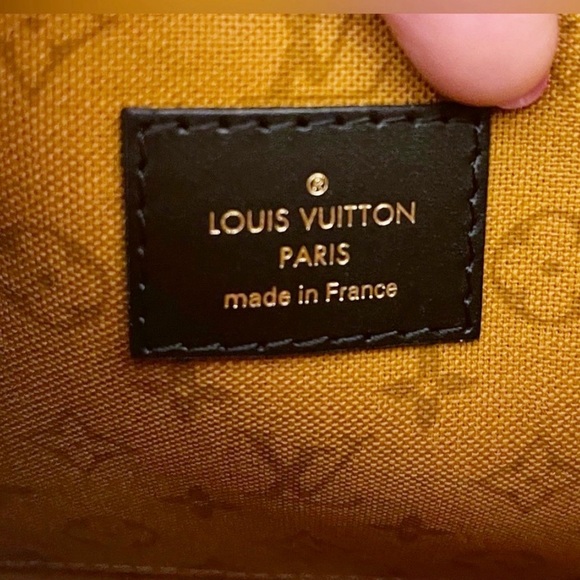 Authentic Louis Vuitton Limited Edition Caramel & Black Pochette Clutch Bag - Picture 12 of 12